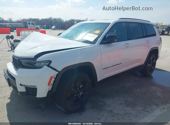 1C4RJKBG8R8543797 2024 JEEP GRAND CHEROKEE L White Առջևի ձախ երեք քառորդ տեսարան