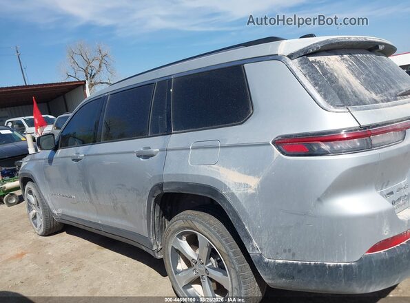 1C4RJKBG9M8105136 2021 JEEP GRAND CHEROKEE L Серебряный Панорамный вид салона 360°