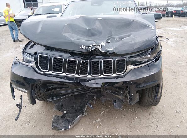 1C4RJKBG9P8810863 2023 JEEP GRAND CHEROKEE L Black Вид спереду