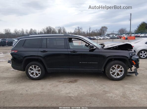 1C4RJKBG9P8810863 2023 JEEP GRAND CHEROKEE L Black Панорамний вид салону 360°
