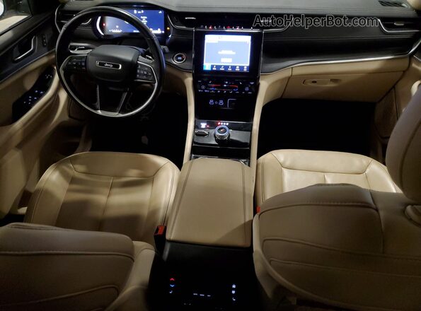 1C4RJKBGXM8119353 2021 JEEP GRAND White წინა პანელის ხედი