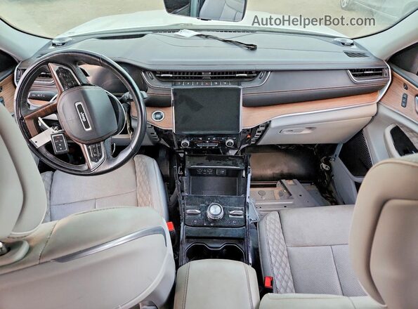 1C4RJKEG2M8119102 2021 JEEP GRAND White წინა პანელის ხედი