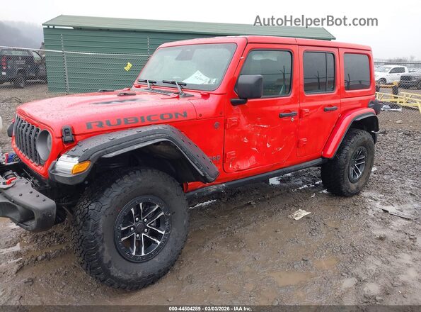 1C4RJXFN8TW155509 2026 JEEP WRANGLER Красный Передняя левая четверть