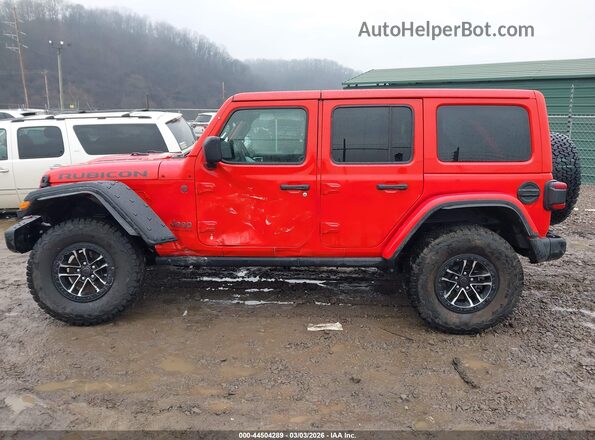 1C4RJXFN8TW155509 2026 JEEP WRANGLER Красный Панорамный вид салона 360°