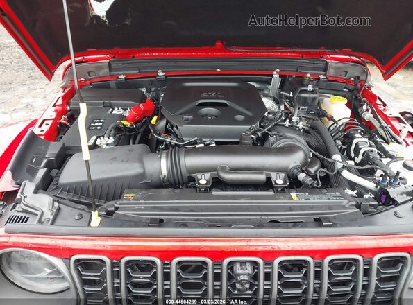 1C4RJXFN8TW155509 2026 JEEP WRANGLER Красный Вид сзади