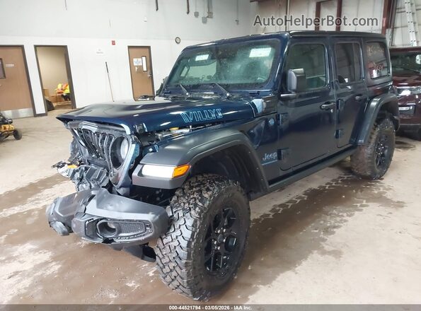 1C4RJXN61SW529421 2025 JEEP WRANGLER Blue 