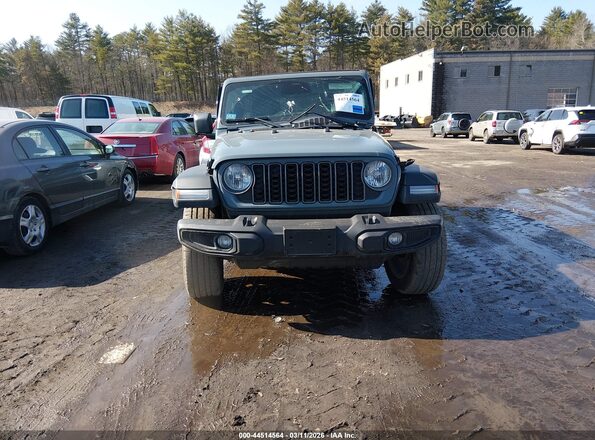 1C4RJXN6XSW591092 2025 JEEP WRANGLER Gray ხელსაწყოთა პანელის ხედი