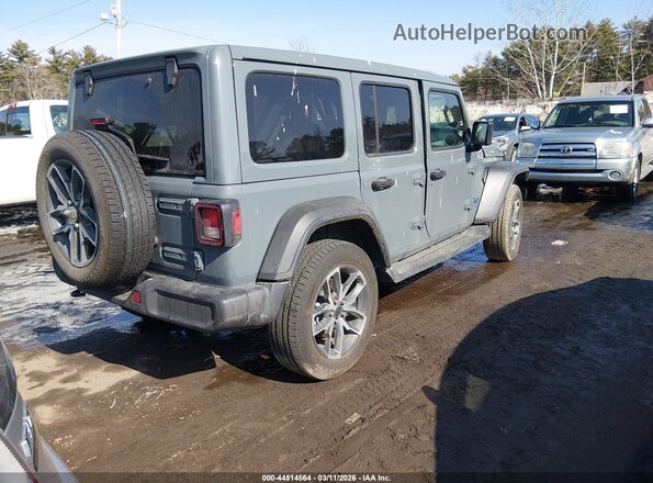 1C4RJXN6XSW591092 2025 JEEP WRANGLER Gray უკანა მარჯვენა