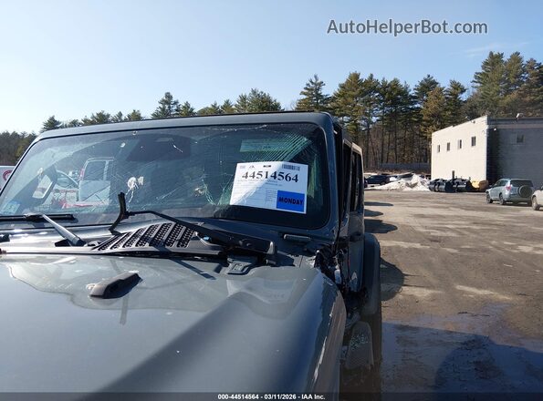 1C4RJXN6XSW591092 2025 JEEP WRANGLER Gray წინა ხედი