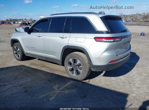 1C4RJYB64PC626079 2023 JEEP GRAND CHEROKEE 4XE Silver Задня ліва чверть