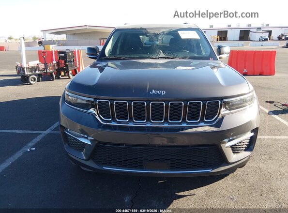 1C4RJYB64PC633422 2023 JEEP GRAND CHEROKEE 4XE Серый Вид панели приборов