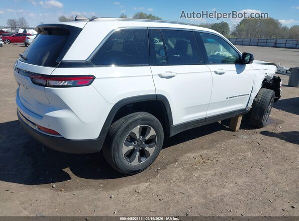 1C4RJYB66N8760432 2022 JEEP GRAND CHEROKEE 4XE White Tył prawy