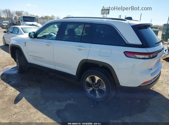1C4RJYB66N8760432 2022 JEEP GRAND CHEROKEE 4XE White Tył lewy