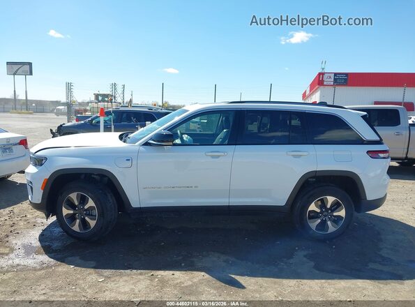 1C4RJYB66N8760432 2022 JEEP GRAND CHEROKEE 4XE White Widok wnętrza 360 stopni