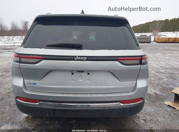 1C4RJYB69PC633450 2023 JEEP GRAND CHEROKEE 4XE Silver 