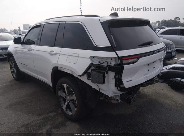 1C4RJYB6XPC611070 2023 JEEP GRAND CHEROKEE 4XE White Задня ліва чверть