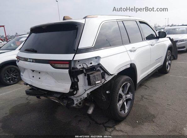 1C4RJYB6XPC611070 2023 JEEP GRAND CHEROKEE 4XE White Задня права чверть
