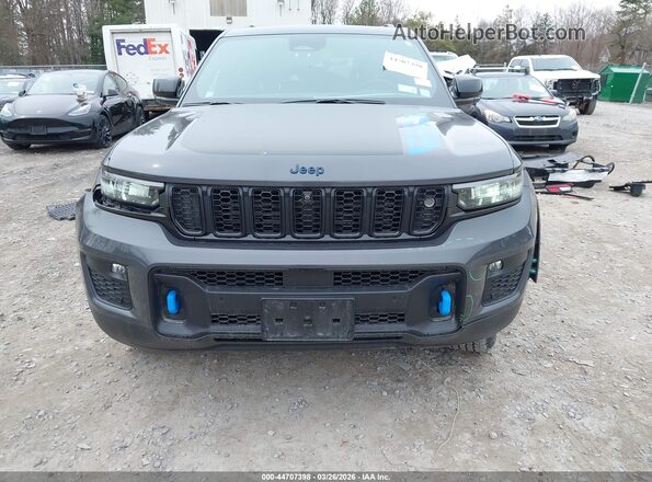 1C4RJYC66R8943186 2024 JEEP GRAND CHEROKEE 4XE Gray Widok z przodu