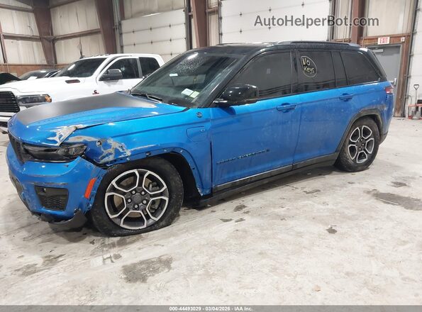 1C4RJYC69R8942162 2024 JEEP GRAND CHEROKEE 4XE Blue Przód lewy
