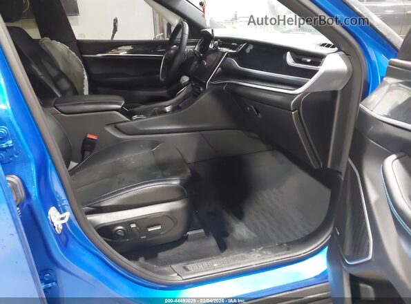 1C4RJYC69R8942162 2024 JEEP GRAND CHEROKEE 4XE Blue Widok wnętrza z przodu