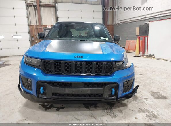 1C4RJYC69R8942162 2024 JEEP GRAND CHEROKEE 4XE Blue Widok zestawu wskaźników