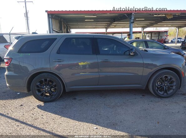 1C4SDHCT2NC209599 2022 DODGE DURANGO Gray Սալոնի հետևի տեսք