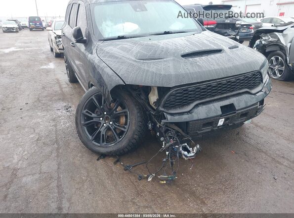 1C4SDHCT3MC789735 2021 DODGE DURANGO Black Դիմացի տեսք