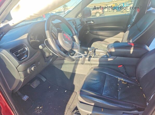 1C4SDHCT5MC608778 2021 DODGE DURANGO Red Вид салону спереду