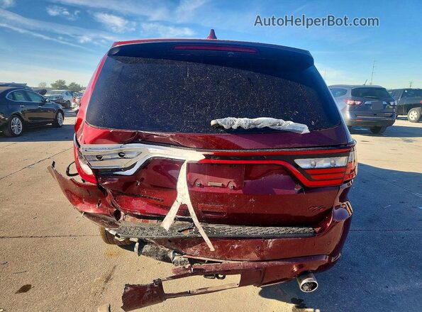 1C4SDHCT5MC608778 2021 DODGE DURANGO Red Вид ззаду