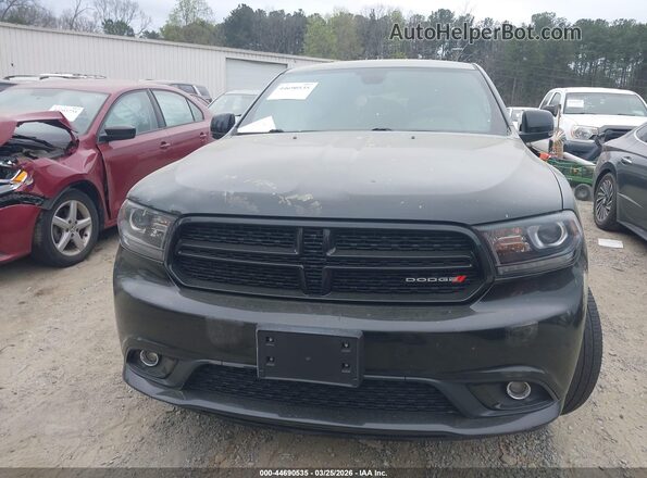 1C4SDHCT6GC422817 2016 DODGE DURANGO Black Dashboard view