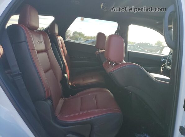 1C4SDHCT6LC285792 2024 DODGE DURANGO White Vista interior trasera