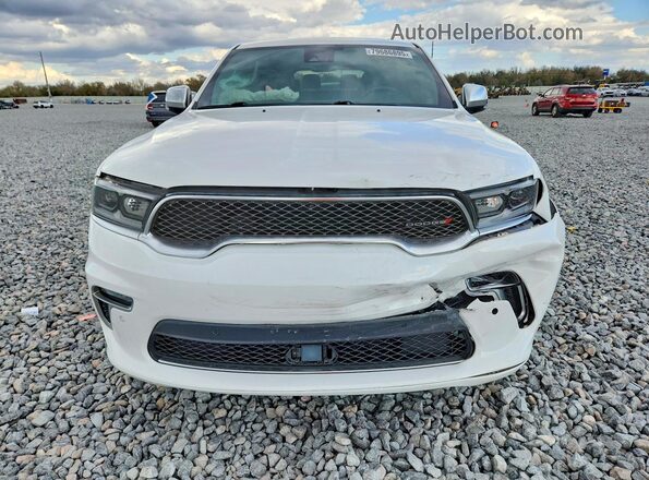 1C4SDHET2MC762037 2021 DODGE DURANGO White Front view