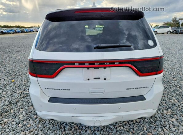 1C4SDHET2MC762037 2021 DODGE DURANGO White Rear view