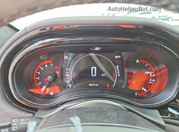 1C4SDHET2MC762037 2021 DODGE DURANGO White Instrument cluster view
