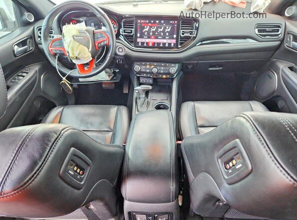 1C4SDHET2MC762037 2021 DODGE DURANGO White Dashboard view