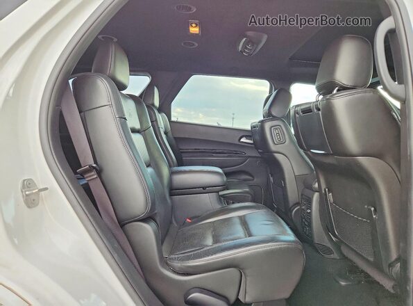 1C4SDHET2MC762037 2021 DODGE DURANGO White Rear interior view