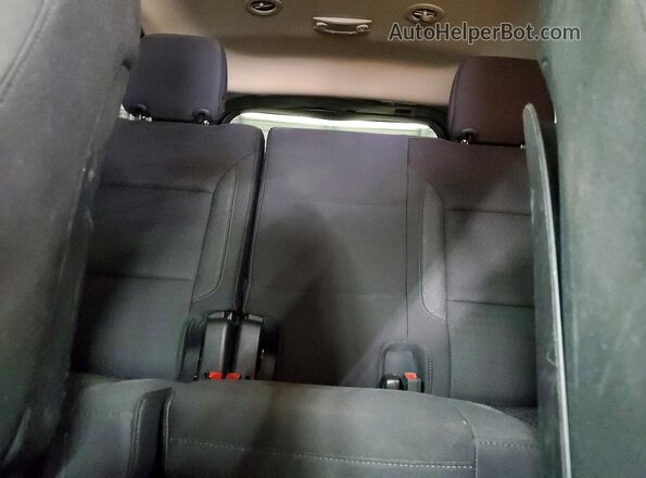 1C4SDHFT1JC159834 2018 DODGE DURANGO Black Widok tylnych siedzeń