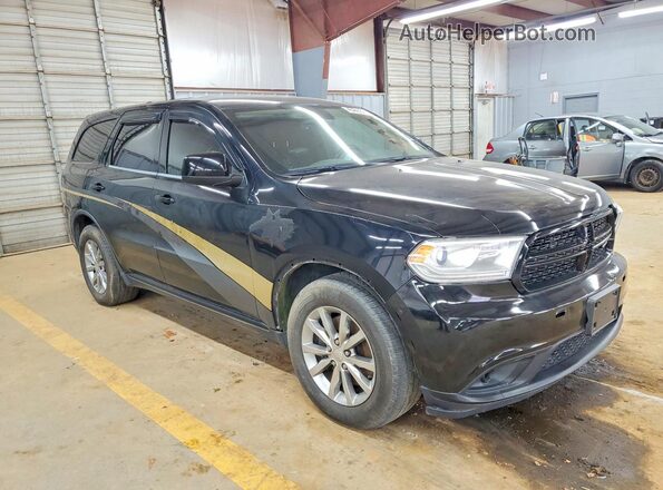 1C4SDHFT1JC159834 2018 DODGE DURANGO Black Przód prawy