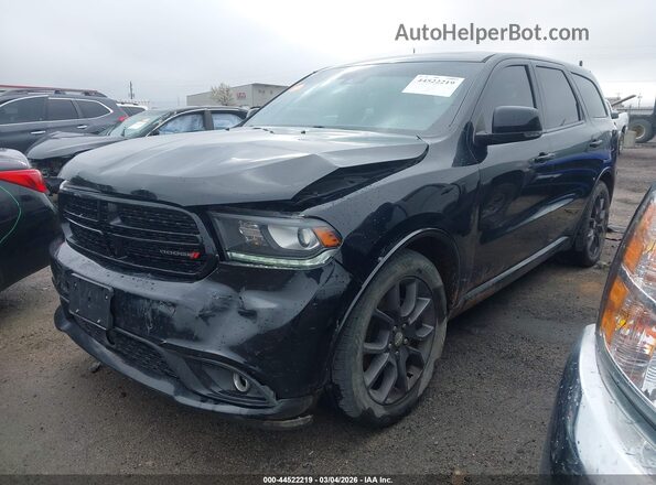 1C4SDJCT1HC878653 2017 DODGE DURANGO Black Przód lewy