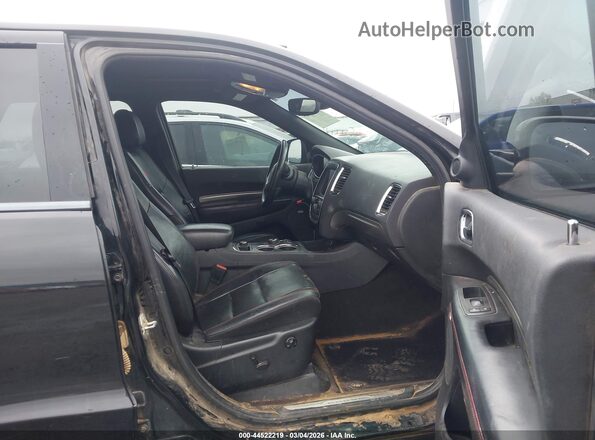 1C4SDJCT1HC878653 2017 DODGE DURANGO Black Widok wnętrza z przodu