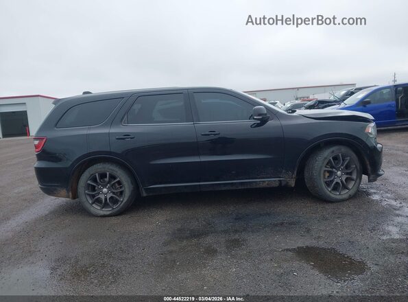 1C4SDJCT1HC878653 2017 DODGE DURANGO Black Widok wnętrza z tyłu