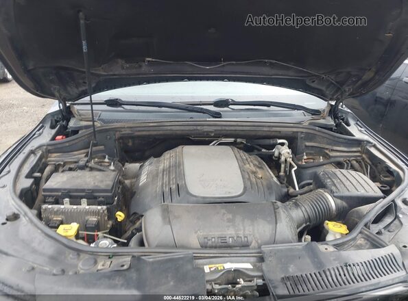 1C4SDJCT1HC878653 2017 DODGE DURANGO Black Widok z tyłu