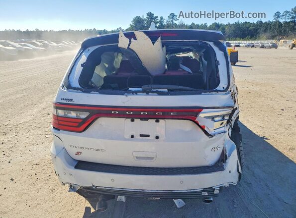 1C4SDJCT3NC205522 2022 DODGE DURANGO White Вид ззаду