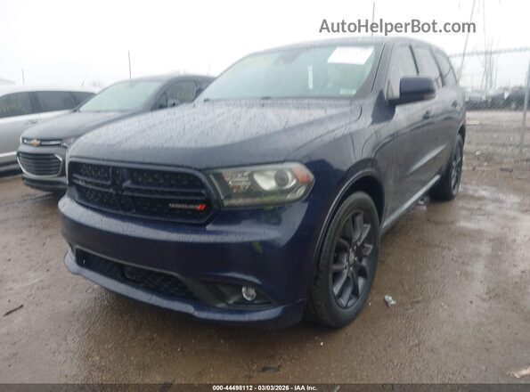 1C4SDJCT4GC360941 2016 DODGE DURANGO Dark Blue Առջևի ձախ երեք քառորդ տեսարան