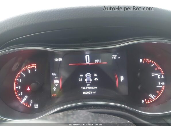 1C4SDJCT4GC360941 2016 DODGE DURANGO Dark Blue Հետևի նստատեղերի տեսք