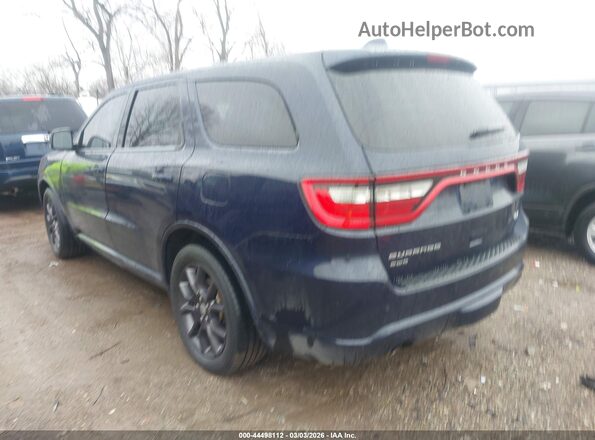 1C4SDJCT4GC360941 2016 DODGE DURANGO Dark Blue Հետևի ձախ