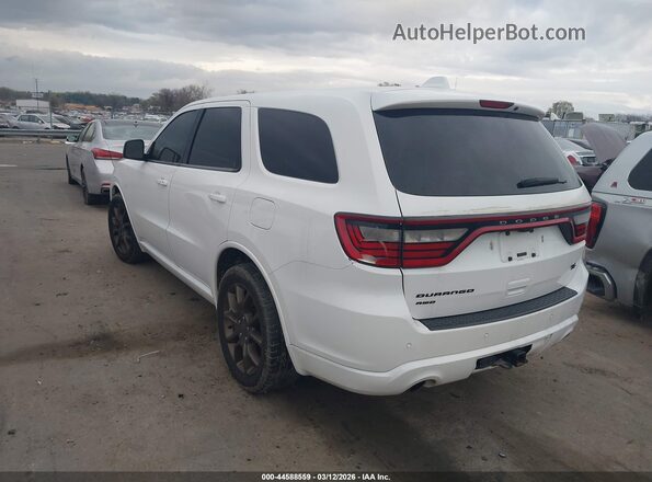 1C4SDJCT4HC945486 2017 DODGE DURANGO White Задня ліва чверть