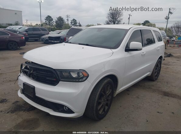 1C4SDJCT4HC945486 2017 DODGE DURANGO White Передня ліва чверть