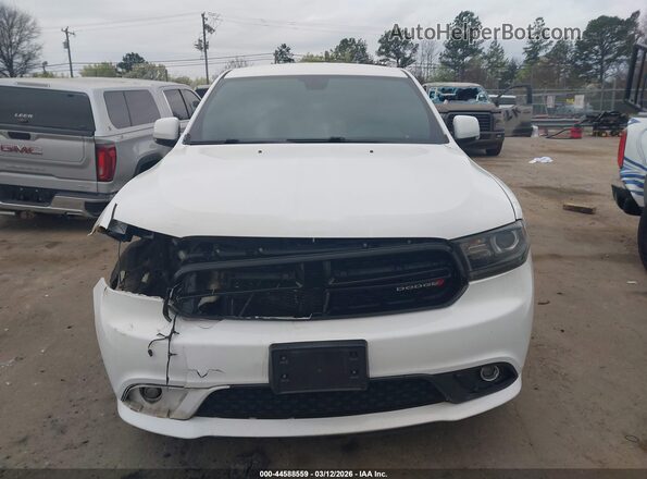 1C4SDJCT4HC945486 2017 DODGE DURANGO White Вид щитка приладів
