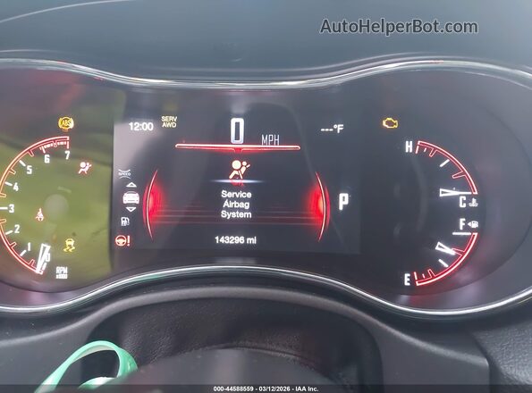 1C4SDJCT4HC945486 2017 DODGE DURANGO White Вид задніх сидінь